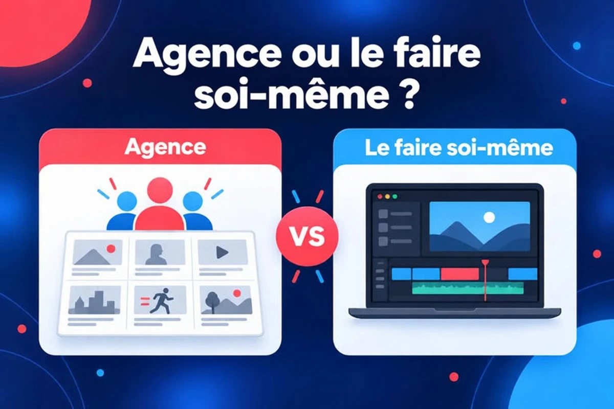 Engager une agence de vidéos explicatives ou réaliser la vidéo soi-même, en deux options côte à côte