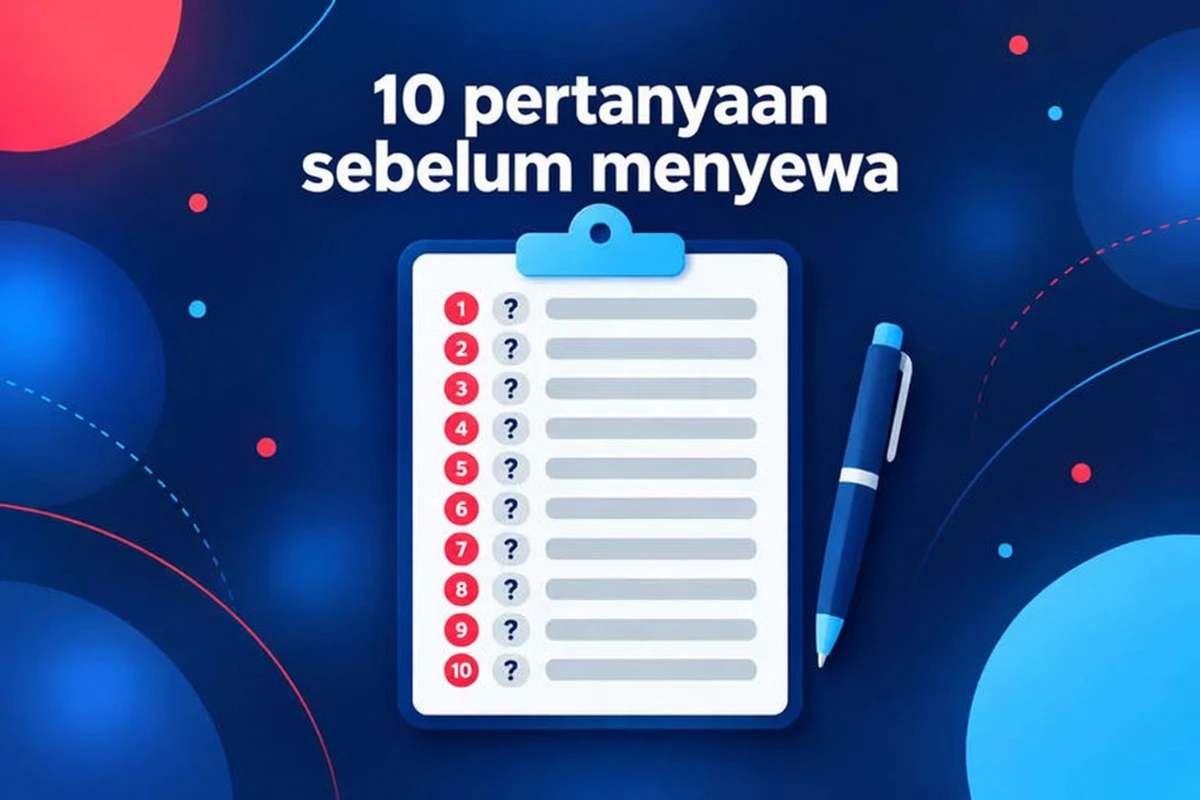 Papan klip dengan 10 pertanyaan sebelum menyewa perusahaan produksi video explainer