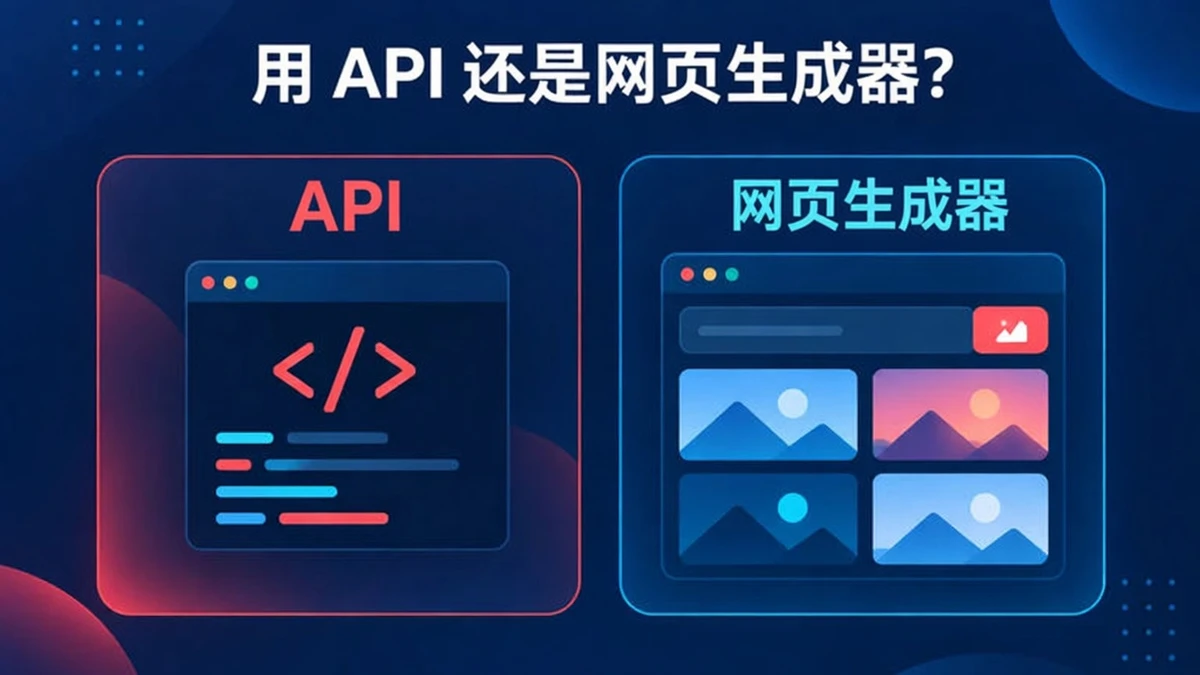 Nano Banana 2.1 API 与网页生成器：一条代码路线和一条浏览器路线，最终都通向同一种图片