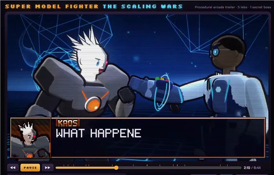 Esempio di Arcade Fighter Trailer