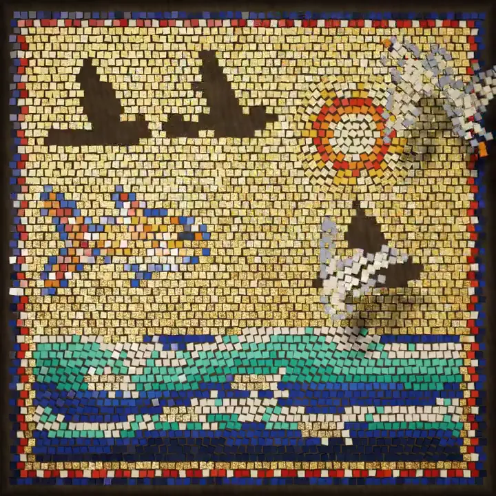 Tile Mosaic Animation, Original video