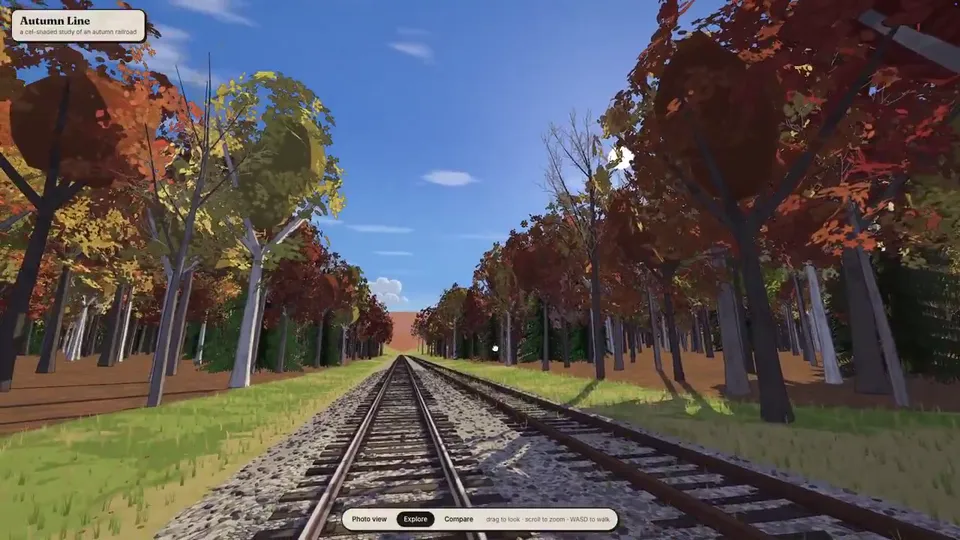 Cel Shaded Railway Walkthrough, Original video