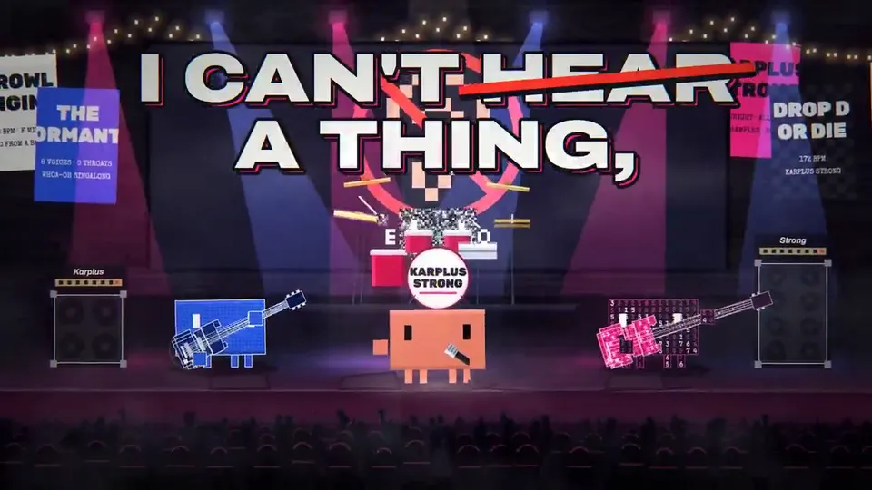 Blocky-Band Concert Music Video, Original video