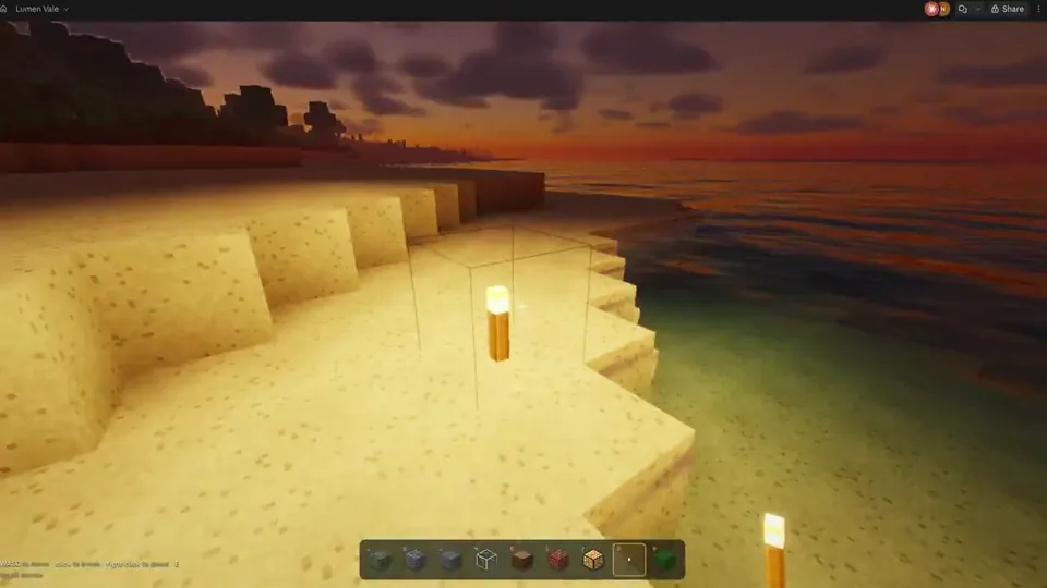 Voxel World Flythrough, Original video