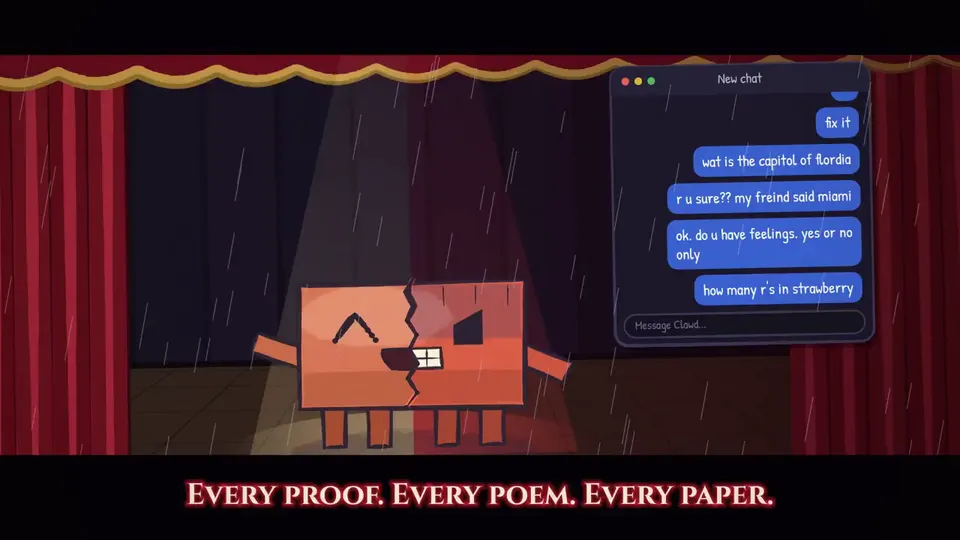 Two-Faced Mascot Stage Monologue, Original video