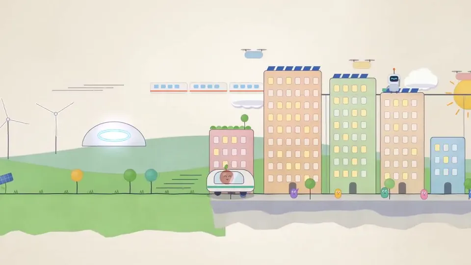 Prompt to Cartoon World Demo, Original video
