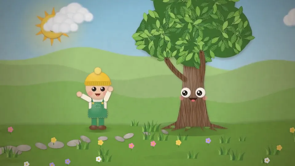 Paper-Cut Storybook Nursery Rhyme, Original video