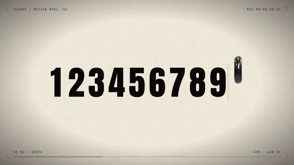 Chapter Titled Type Reel, Original video
