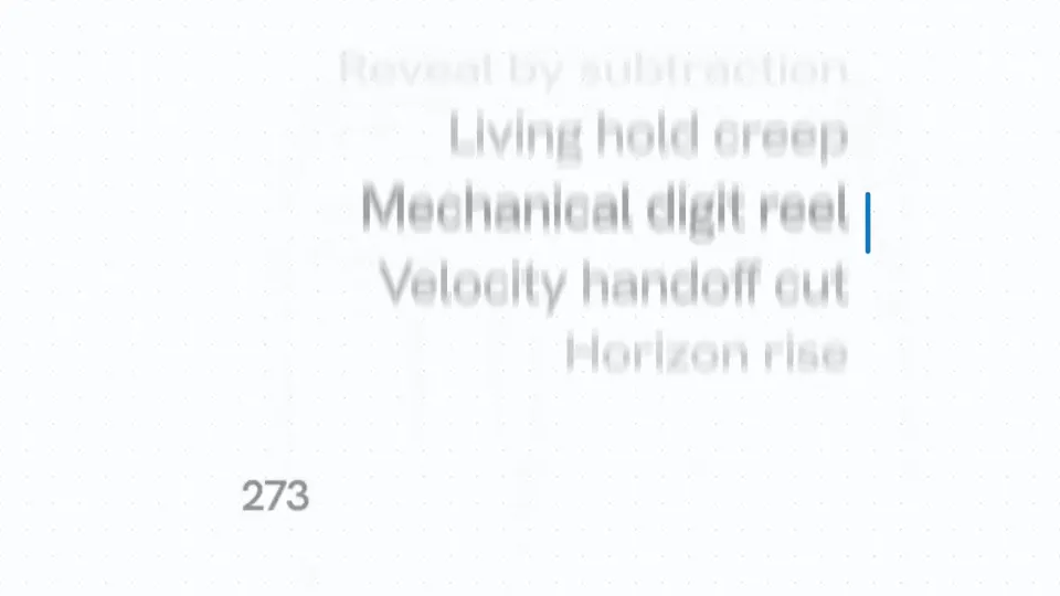 Caret-Driven Launch Film, Original video