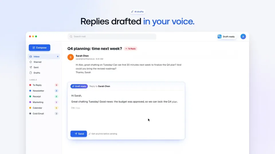 Clean Inbox UI Demos, Original video
