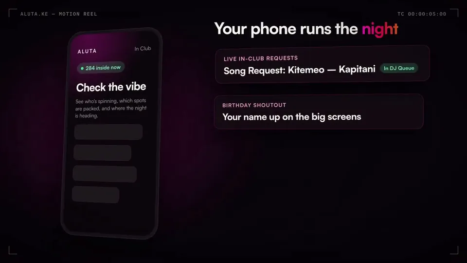 Neon App Promo Reel, Original video