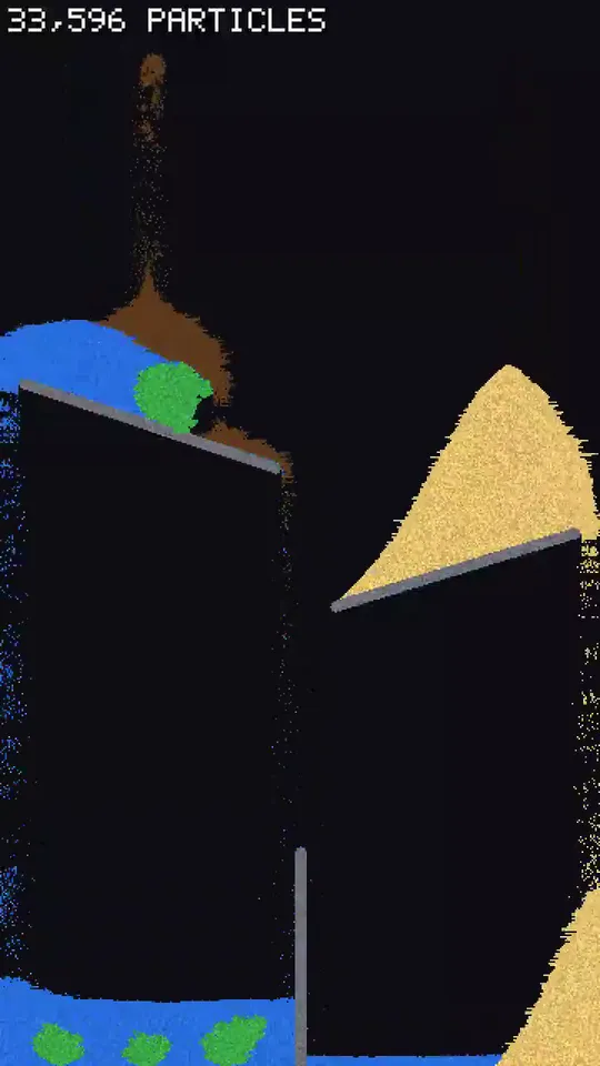 Falling-Sand Sandbox, Original video
