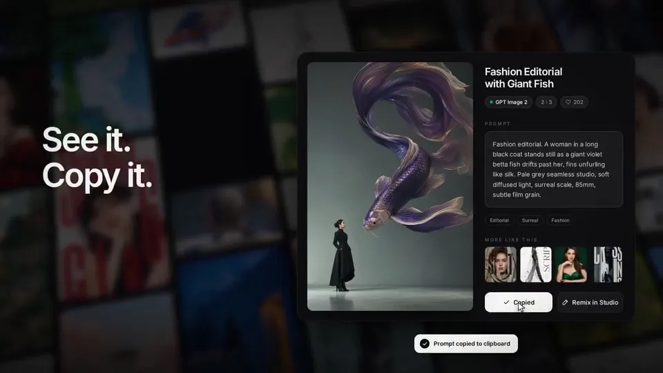 AI studio launch film, Original video