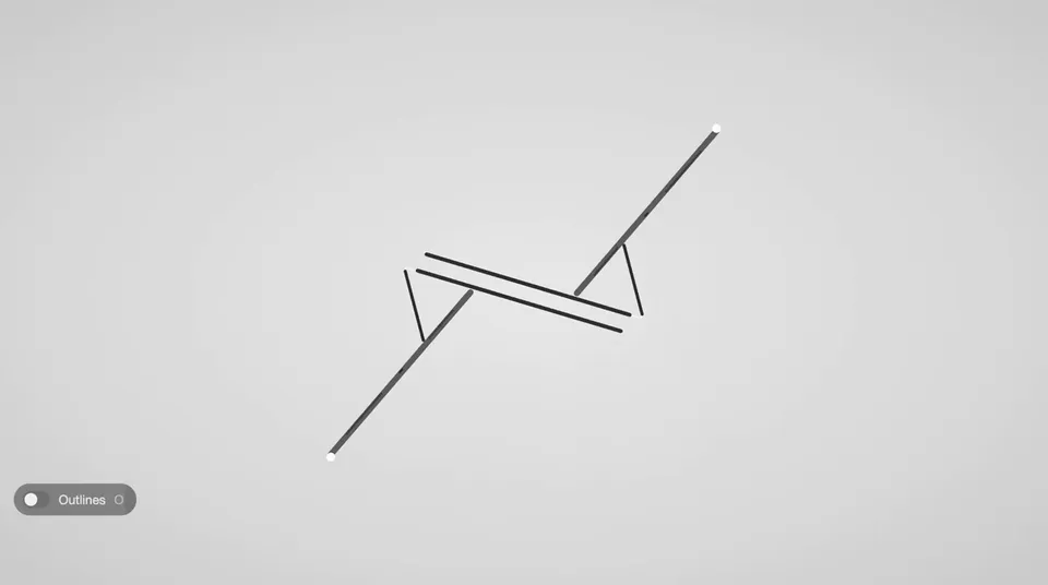 Geometric Object Morph Film, Original video