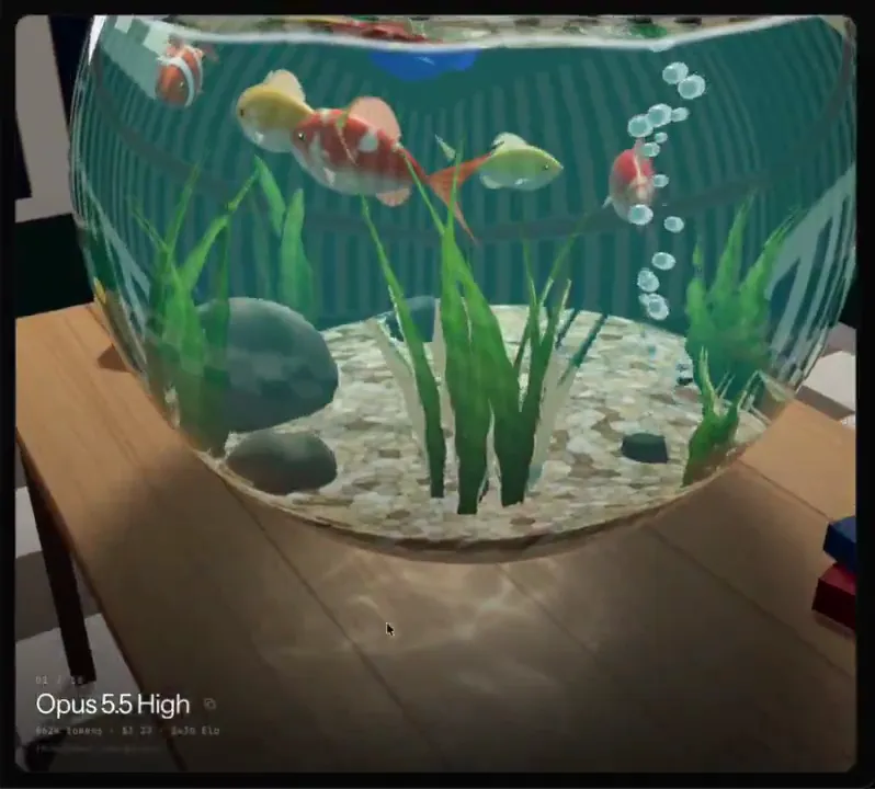Glass sphere refracting a striped room, Original video