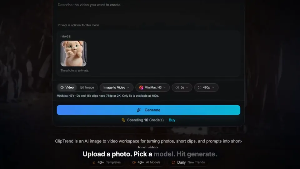 Got a Photo Make it Move Promo for an AI Video, Original video