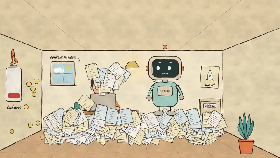 Hand-Drawn Context Limit Explainer, Original video