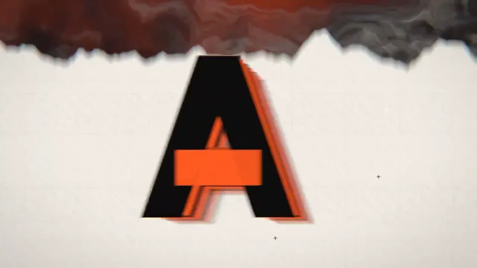 Letter-by-Letter Material Morph Wordmark Intro, Original video