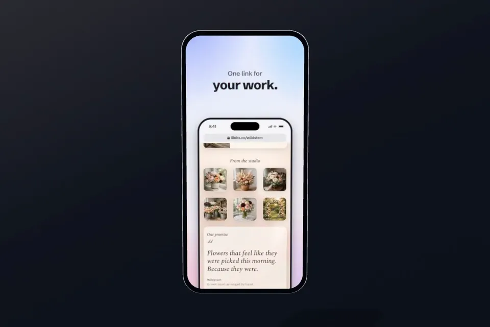 Phone in Phone Link Page Ad, Original video