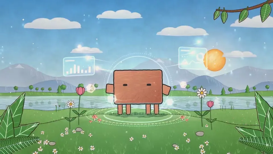 Mascot day-night loop, Original video