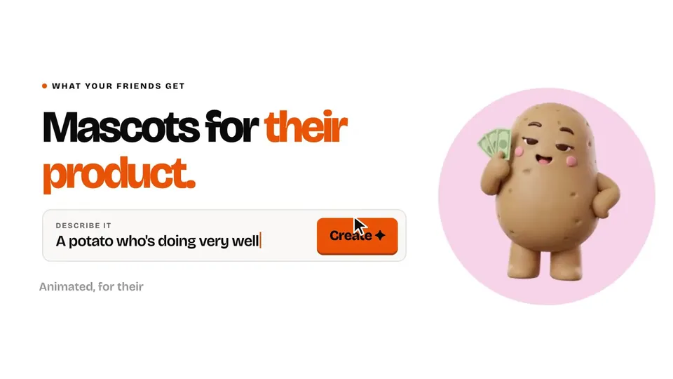 Mascot Referral Program Promo, Original video