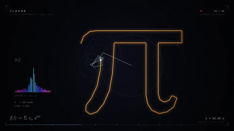 Mathematics Motion Showreel, Original video