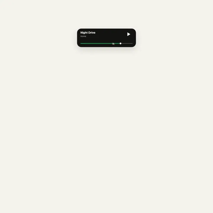 Morphing UI states loop, Original video