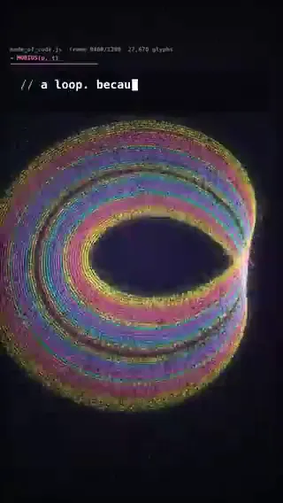 Source Glyph Particle Film, Original video