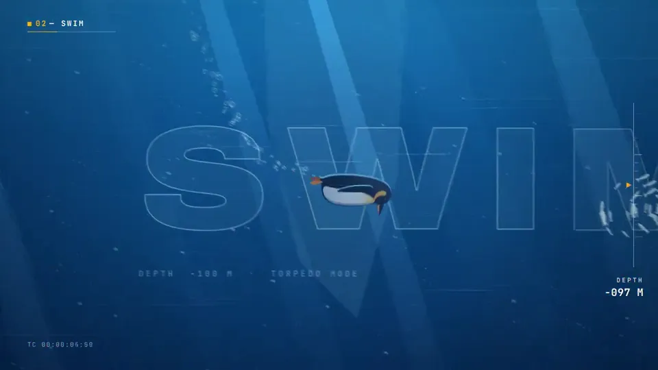Penguin Flight Launch, Original video