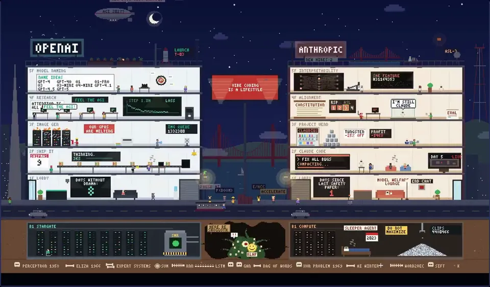 Pixel-Art Building Cross-Section, Original video