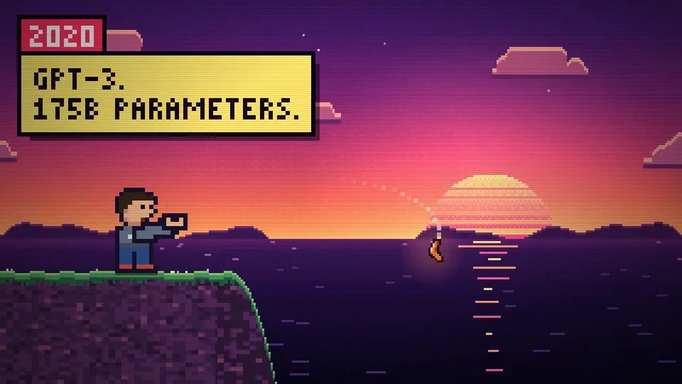 Pixel Art LLM History, Original video