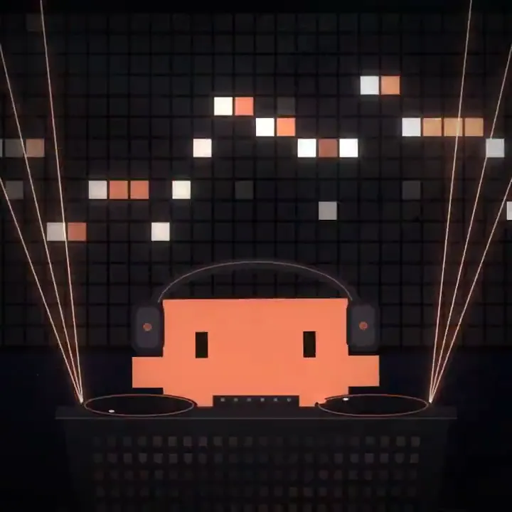 Pixel Dj Stage, Original video