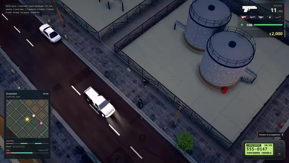 Overhead City Demo, Original video