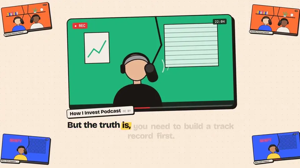 Podcast-excerpt ad explaining what Audivo does by localjulius