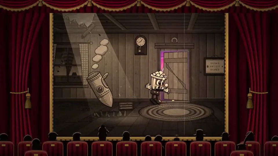 Retro Cartoon Game Trailer, Original video