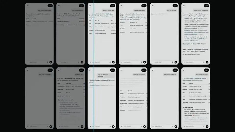Buyer-question launch loop, Original video