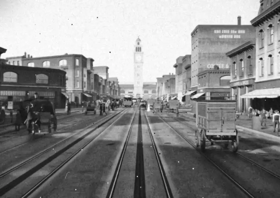 1906 San Francisco Market Street rebuilt in 3D by alexalbert__