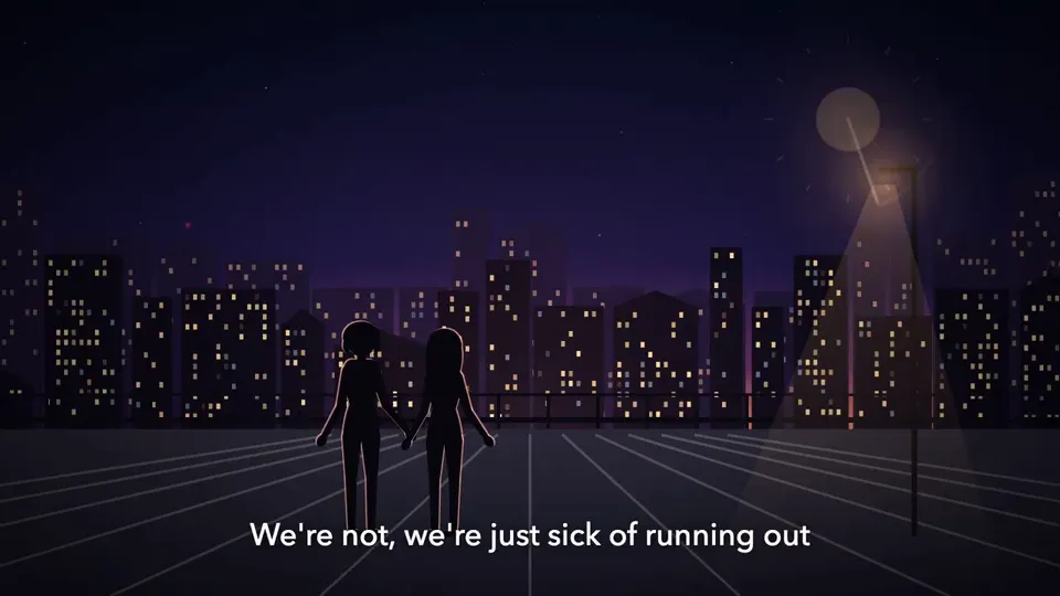 Silhouette Lyric Music Video, Original video