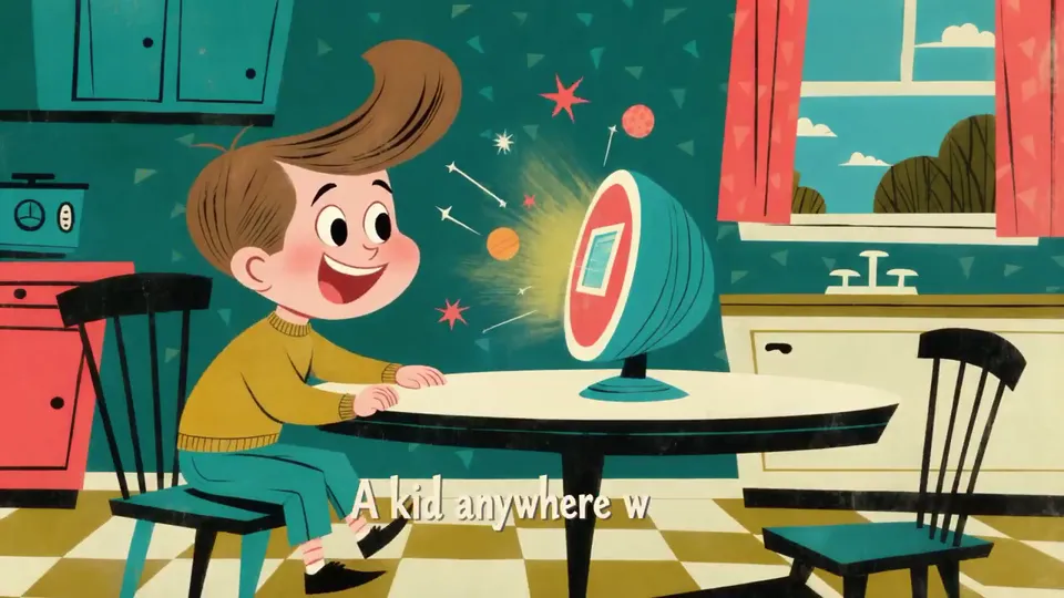 Midcentury Storybook Narrative Spot, Original video