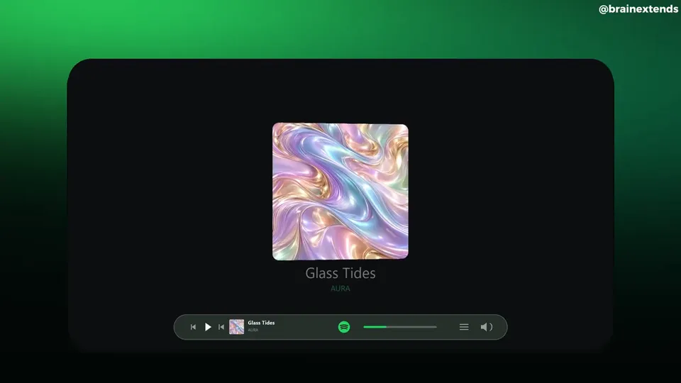 Streaming App Tour of a Fictional Album Release, Original video
