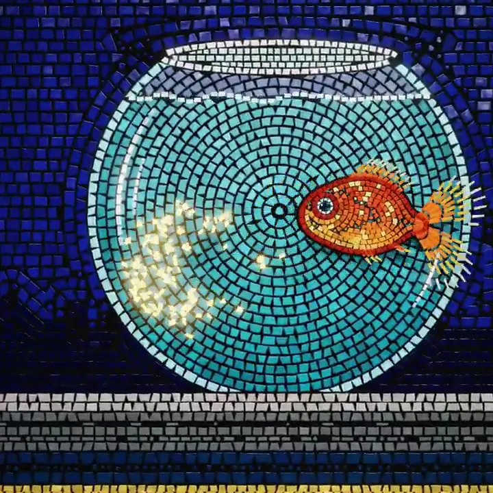 Ceramic Tile Mosaic Animation, Original video