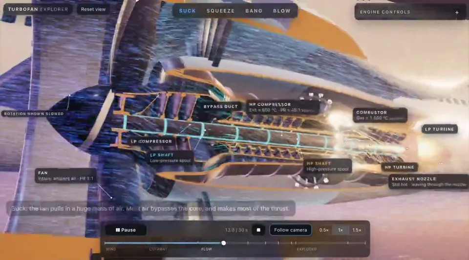 Cutaway Explorer, Original video