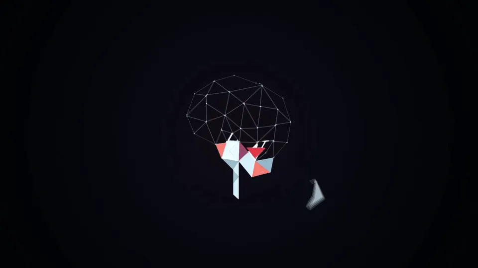 Triangular Fragment Logo Reveal, Original video
