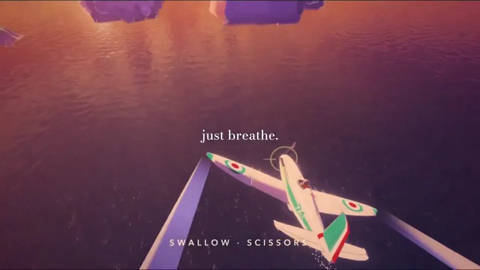 Sunset Sea Dogfight in One Continuous Shot, Original video