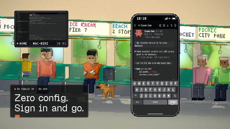 Voxel Rooms and Remote Terminals Promote Vibe, Original video
