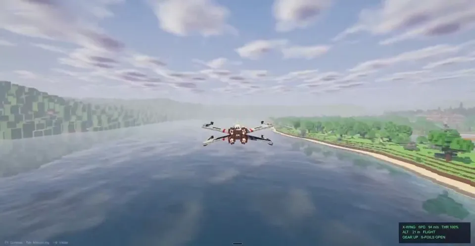 Voxel Skyport Flight Tour, Original video