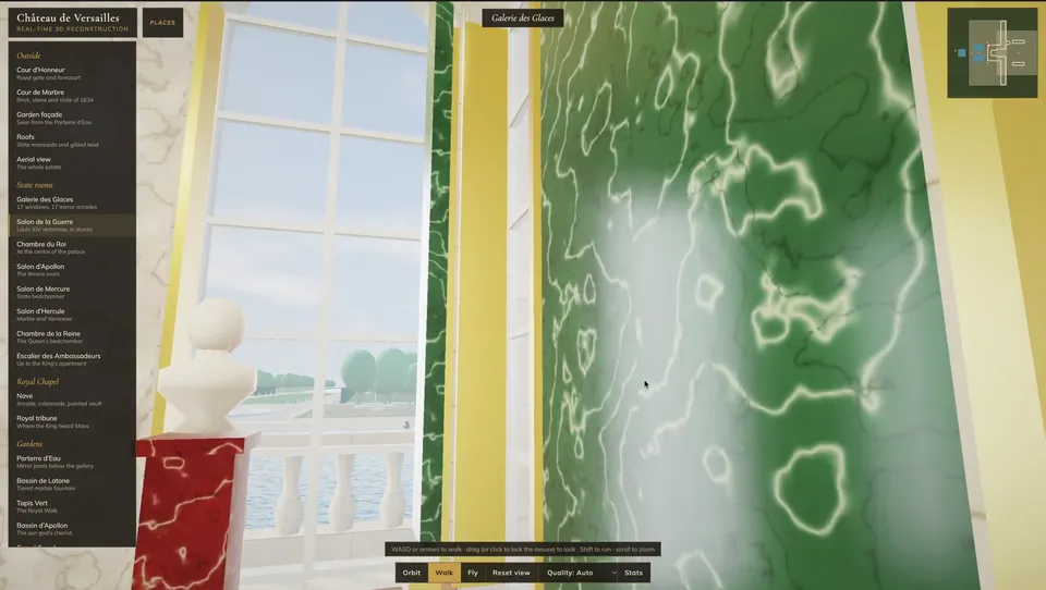Walk Through a Reconstructed 3D Palace, Original video