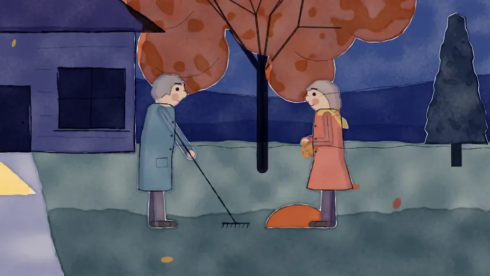 Watercolor Characters and Seasonal Stories, Original video