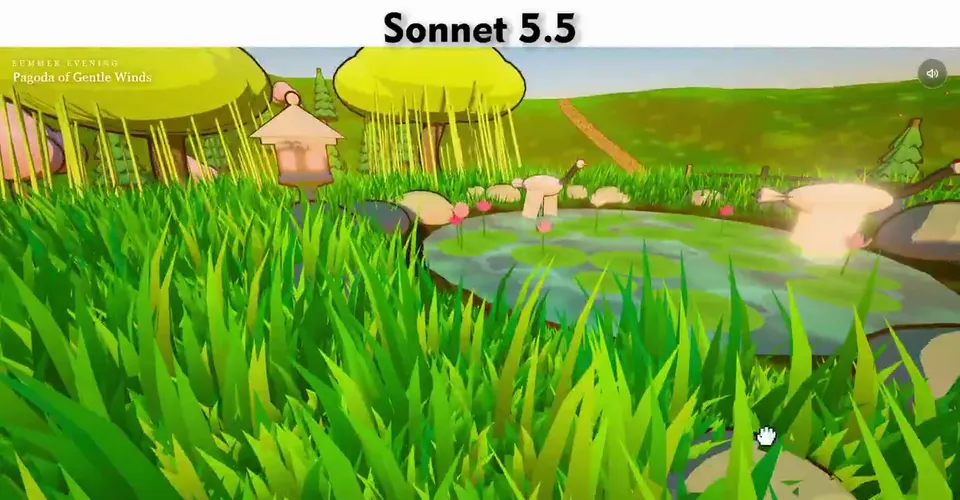 Windswept Meadow Lotus Pond and Pagoda Incense, Original video