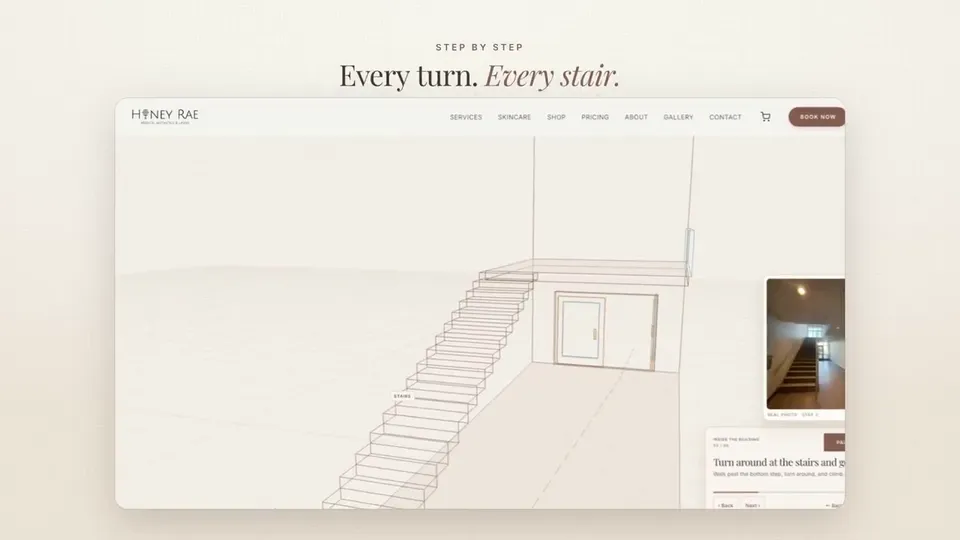 Wireframe Building Tour, Original video